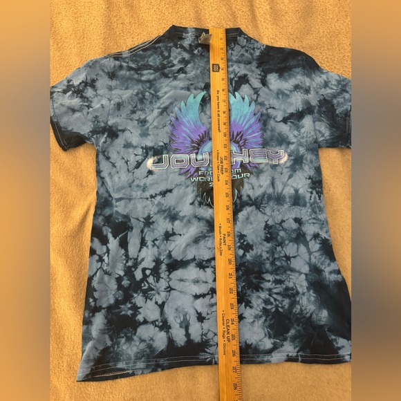 Journey Blue Tie Dye 2023 World Infinity Wings World Tour Men Size Medium - Picture 4 of 5